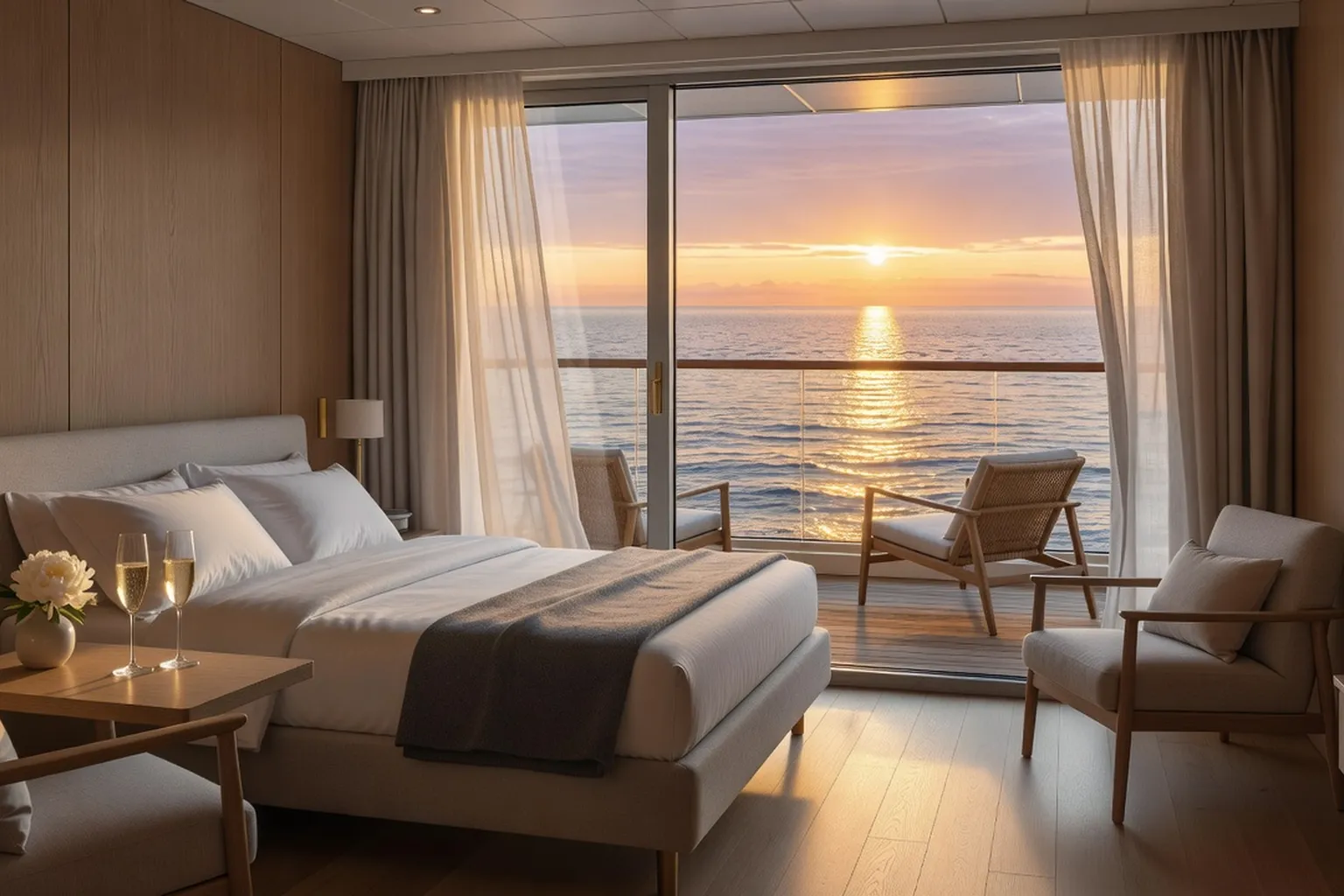 Cabine balcon vue mer